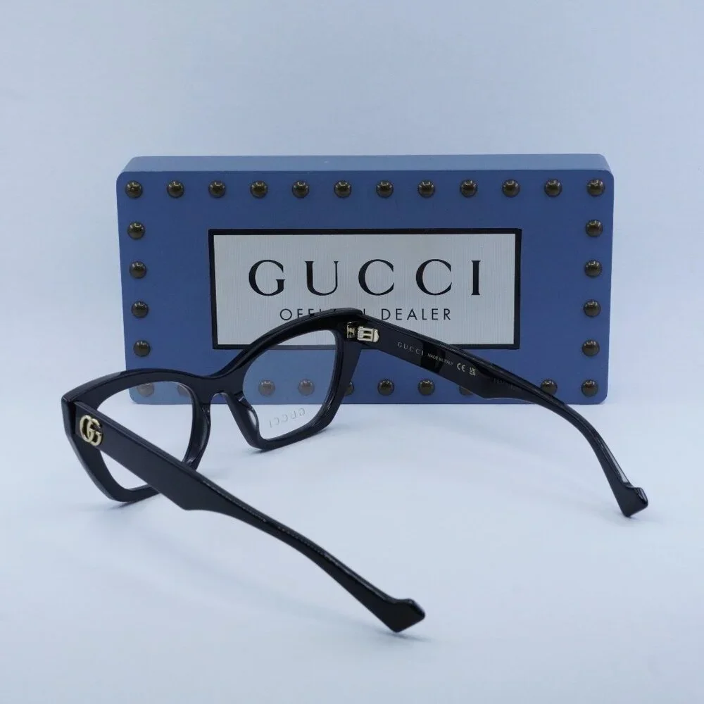 Final Price! Gucci GG1334O 001 Black Eyeglasses - Picture 9 of 10